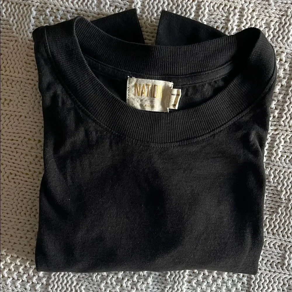 Nation LTD Paulette Ruffle Sleeve Top - Large - Picture 9 of 10
